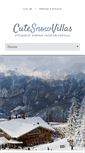 Mobile Screenshot of cutesnowvillas.com